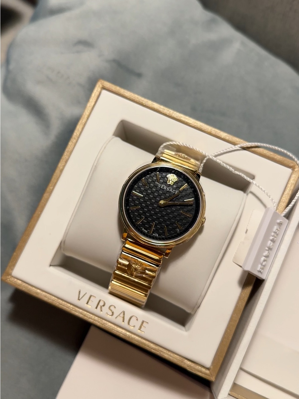 Versace V-Circle Ladies Watch 38mm